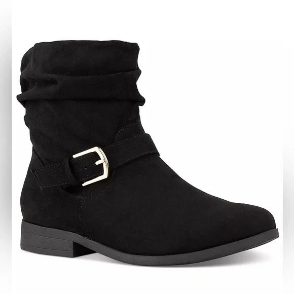 Slouch Buckled Boots SZ-9 NIB - Picture 6 of 6